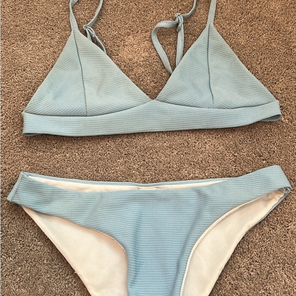 Light Blue Bikini Set